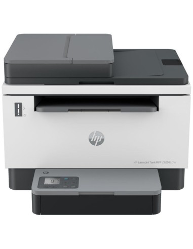 pDescubre las capacidades empresariales y el ahorro de la impresora multifuncion HP LaserJet Tank 2604sdw previamente cargada c