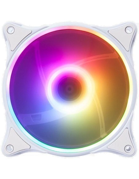 h2N18 ARGB h2pEl ventilador de 120mm N18 tiene las aspas curvas para un maximo rendimiento de refrigeracion y un diseno innovad