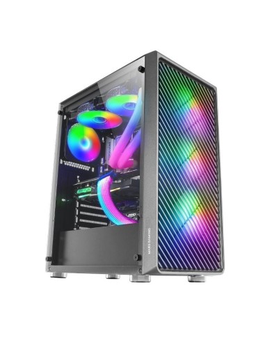 ph2SEMITORRE GAMING MC F h24 ventiladores ARGB de serie para PCs de rendimiento extremo ventana de cristal templado soporte com
