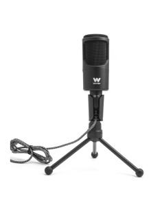 pWoxter Mic Studio 50 es un microfono de condensador ideal para grabar conversar o cantar por internet para jugar online o para