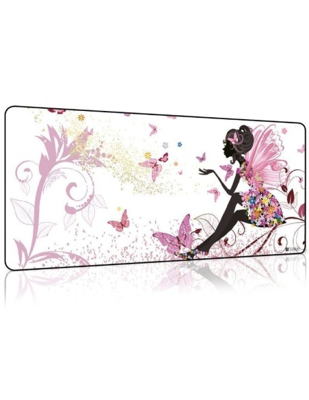 ph2Alfombrilla Raton Hada XL Mouse Pad 900x400x3 h2ul liVersion extra grande de 900x400x3 mm permite alojar el raton y el tecla