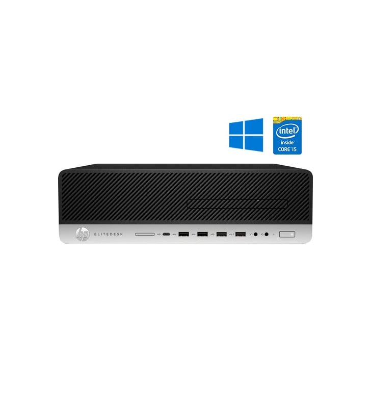 HP ELITEDESK 800 G5 INTEL CORE I5-9500 8GB SSD 256GB WINDOWS 11 COA SFF OCASION