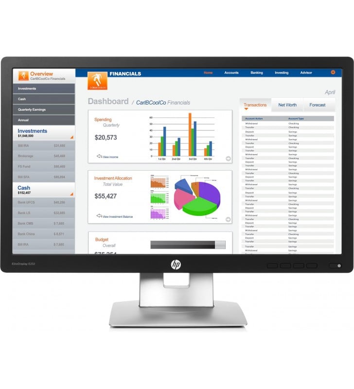 TFT HP ELITE DISPLAY E232 23" 1920X1080 7MS OCASION